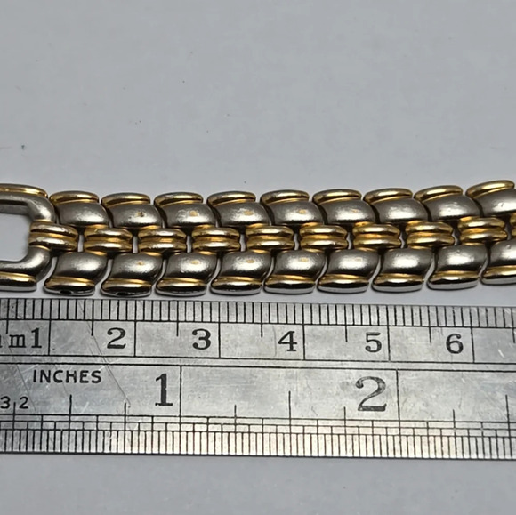 Womens Berenger 25mm Gold Watch 1 Micron 16/23 kt Solid Brass Case New Battery - Picture 8 of 9